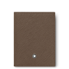 Porte-cartes sartorial marron 4cc