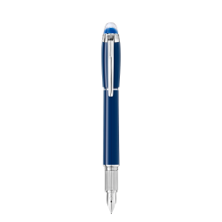 Stylo plume en résine précieuse StarWalker Blue Planet (M)