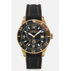 MONTRE ICE SEA 1858 BRONZE SUR BRACELET ACOUTCHOUC NOIR