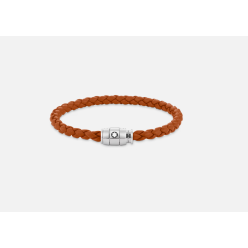 Bracelet acier 3 bagues couleur Rust taille M