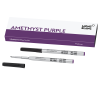 2 recharges de stylo bille (M) Amethyst Purple