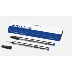 2 recharges pour rollerball LeGrand (M) Bleu Royal