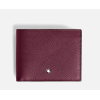 Portefeuille 6cc Sartorial cassis