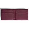 Portefeuille 6cc Sartorial cassis