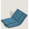 Portefeuille 6cc 4810 mini vertical smoky blue