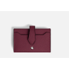 Porte-cartes 5cc Sartorial cassis