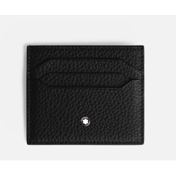 Porte-cartes 6cc Grain noir